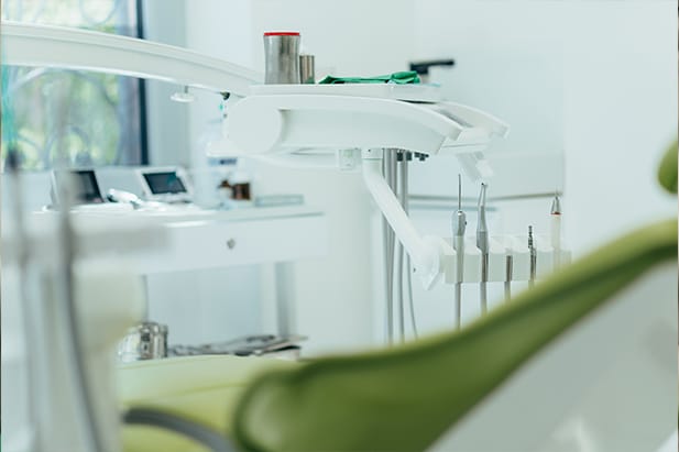 Modern dental treatment room at DentoCorrect Faisalabad