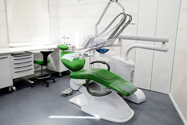 Modern dental treatment room at DentoCorrect Multan