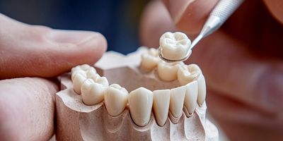 A crown is placed on the tooth after the root canal procedure.