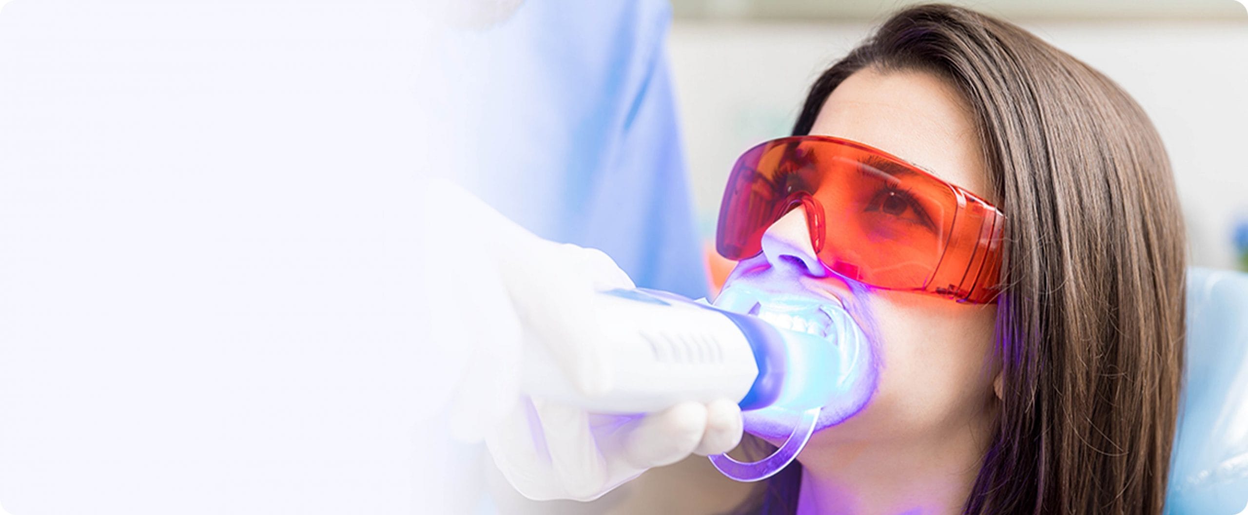 Professional teeth whitening at DentoCorrect